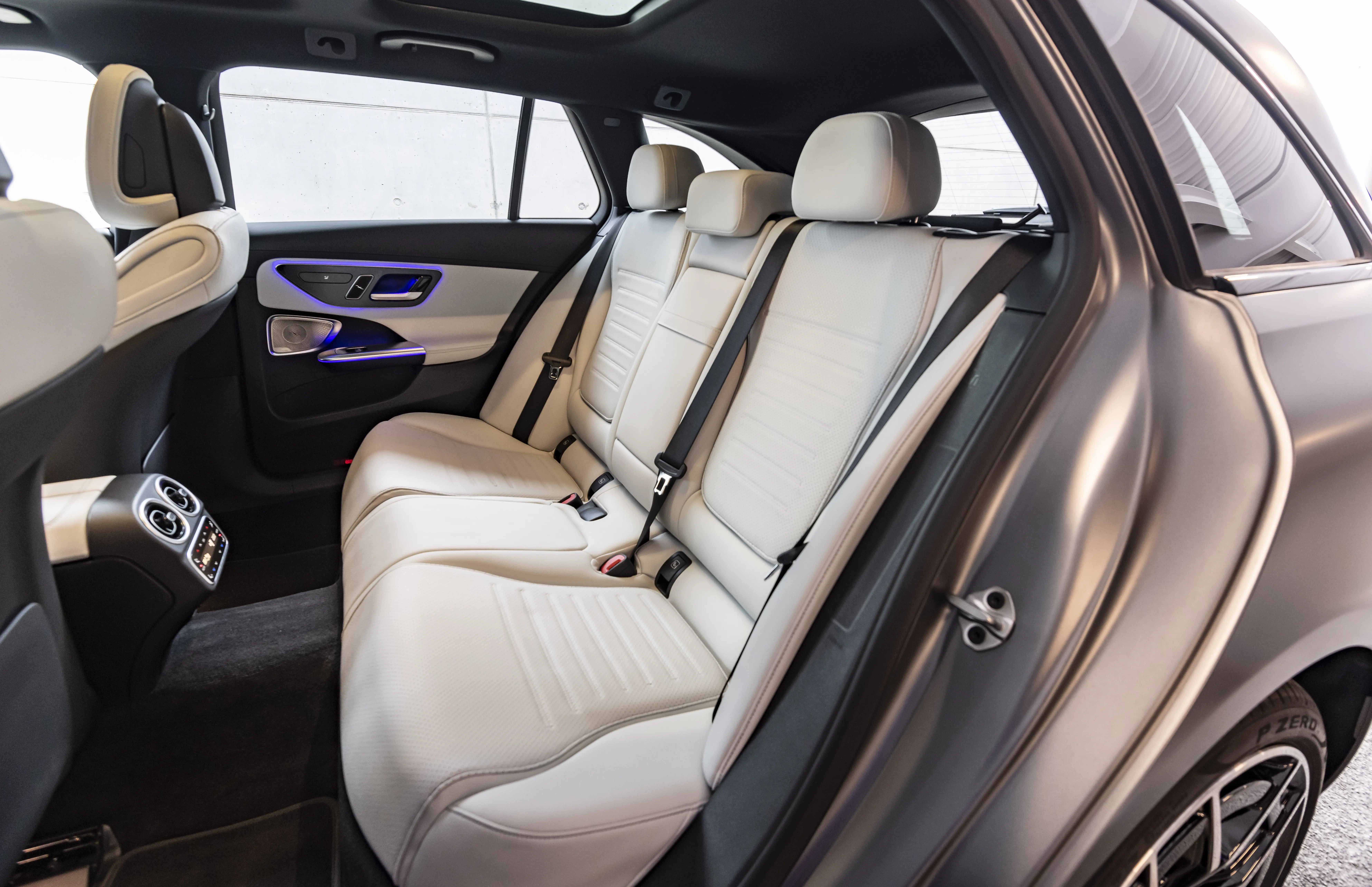 The rear of the Mercedes C-Class Estate