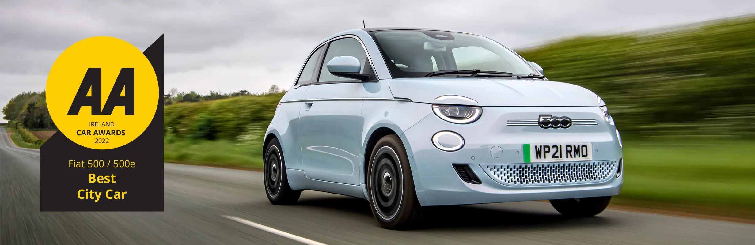 Fiat 500e - Best City Car - AA Car Awards 2022