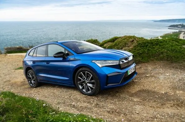 Skoda Enyaq, recognized as Best Family EV at the 2023 AA Ireland Car Awards.