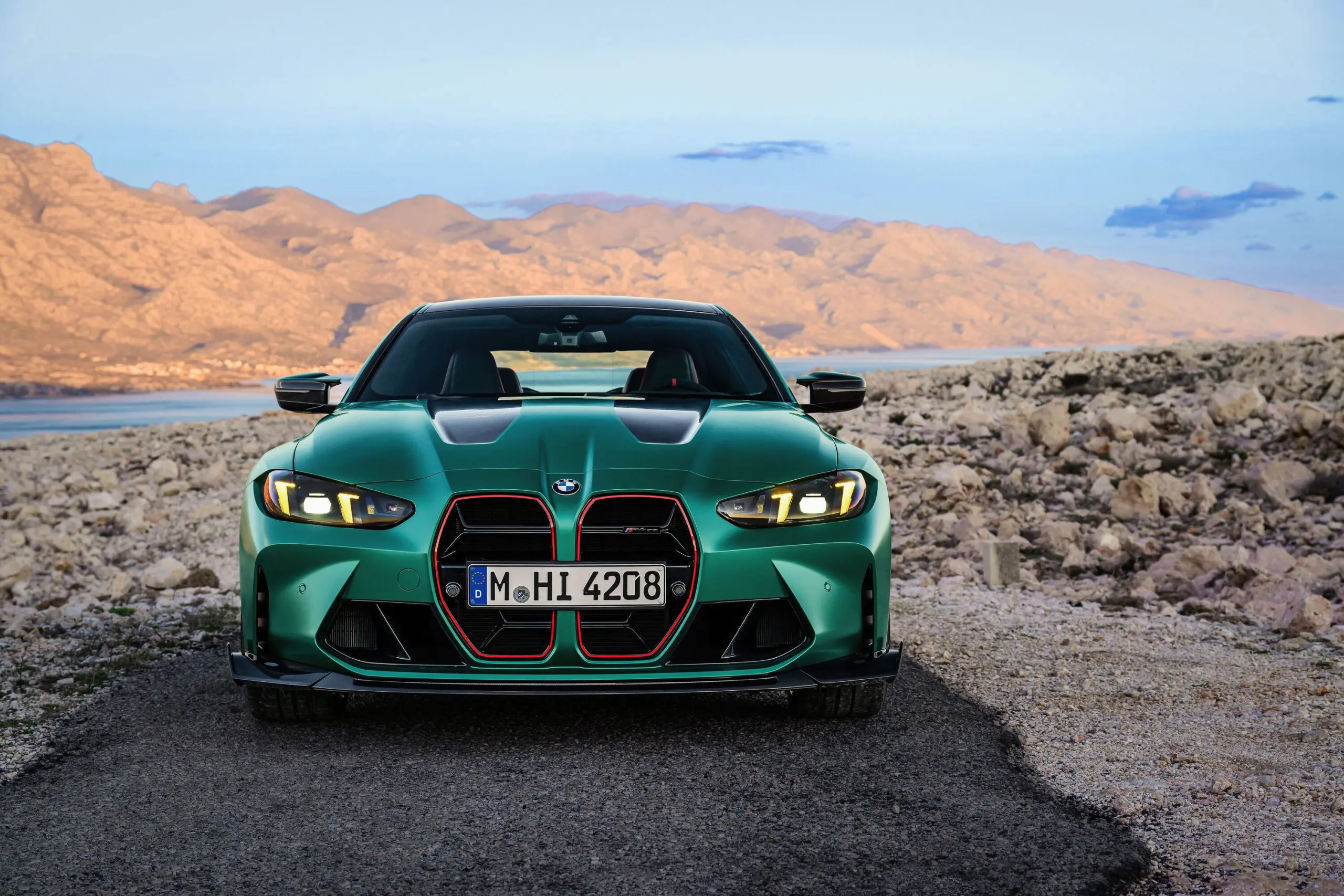 The 2024 BMW M4 CS - Front View