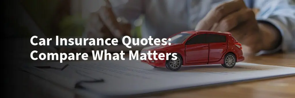How to Compare Car Insurance Quotes in Ireland