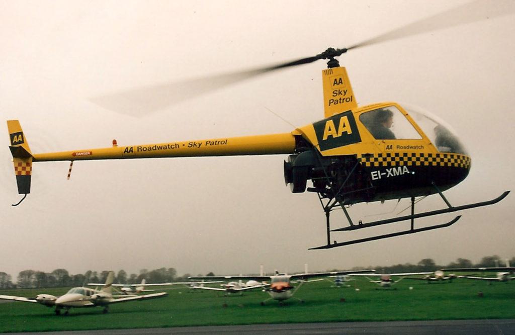 The ‘Eye in the Sky’ carried AA Roadwatch above the jams...