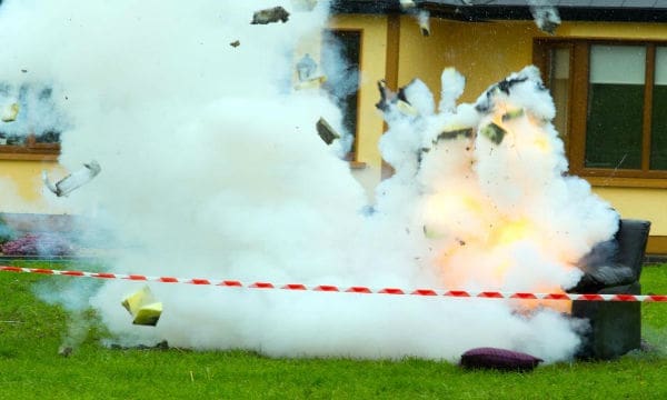 More exploding household objects