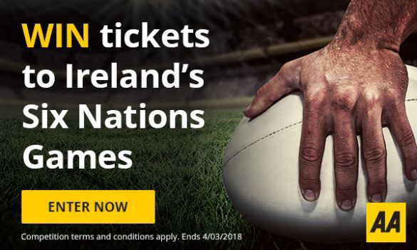 Win Tickets to Ireland's Upcoming Rugby Six Nations Home Games