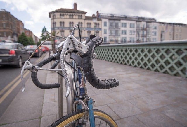 Share the Road with Bikes and Pedestrians Sign