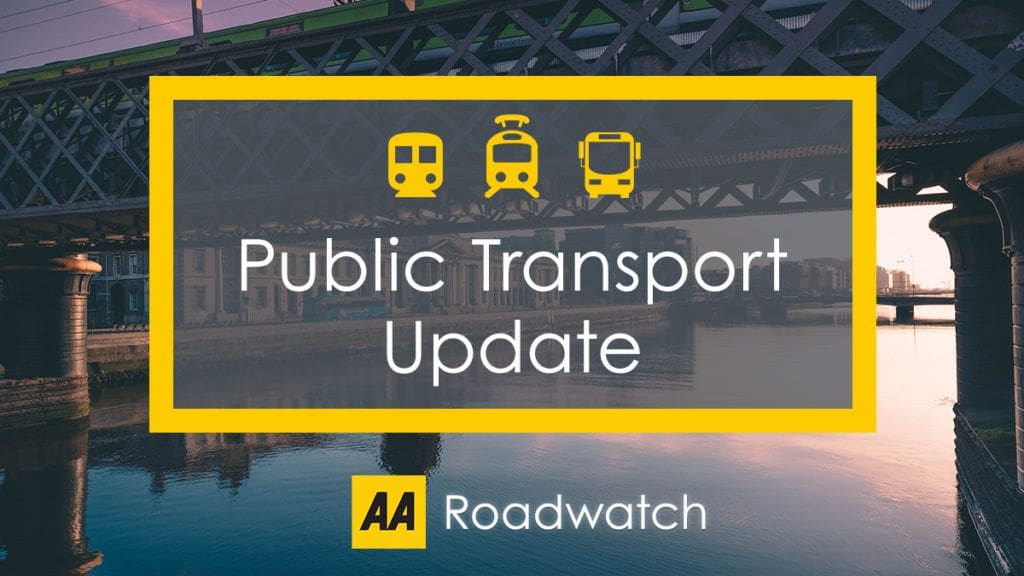 May Bank Holiday Public Transport Arrangements 2021