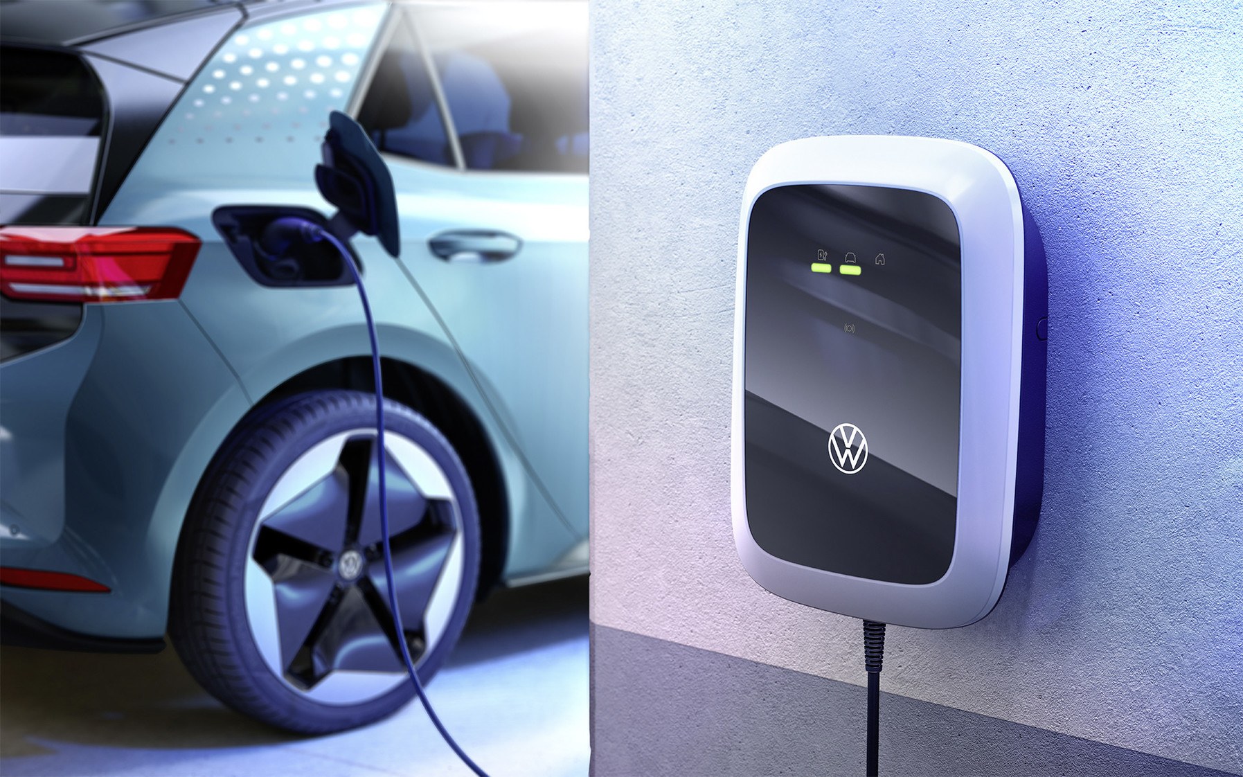 Volkswagen wallbox EV home charging point