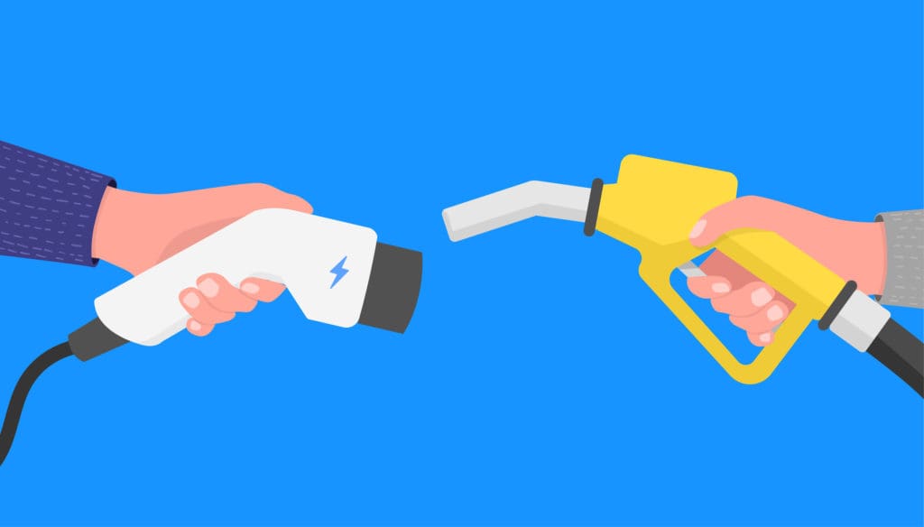 34% of people have or would switch to an electric vehicle due to rising fuel costs