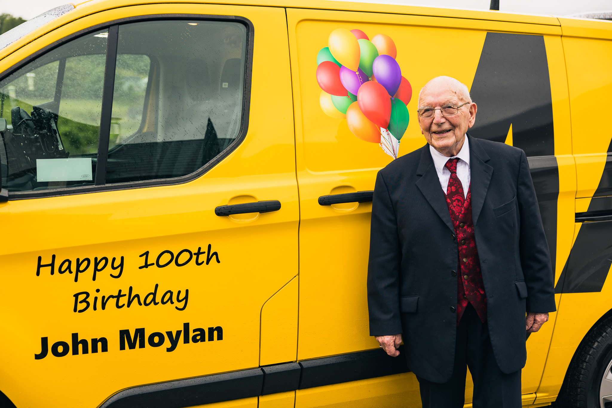 100 year old ex AA Patrol John Moylan