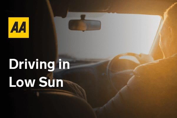 How to drive in low sun - The AA