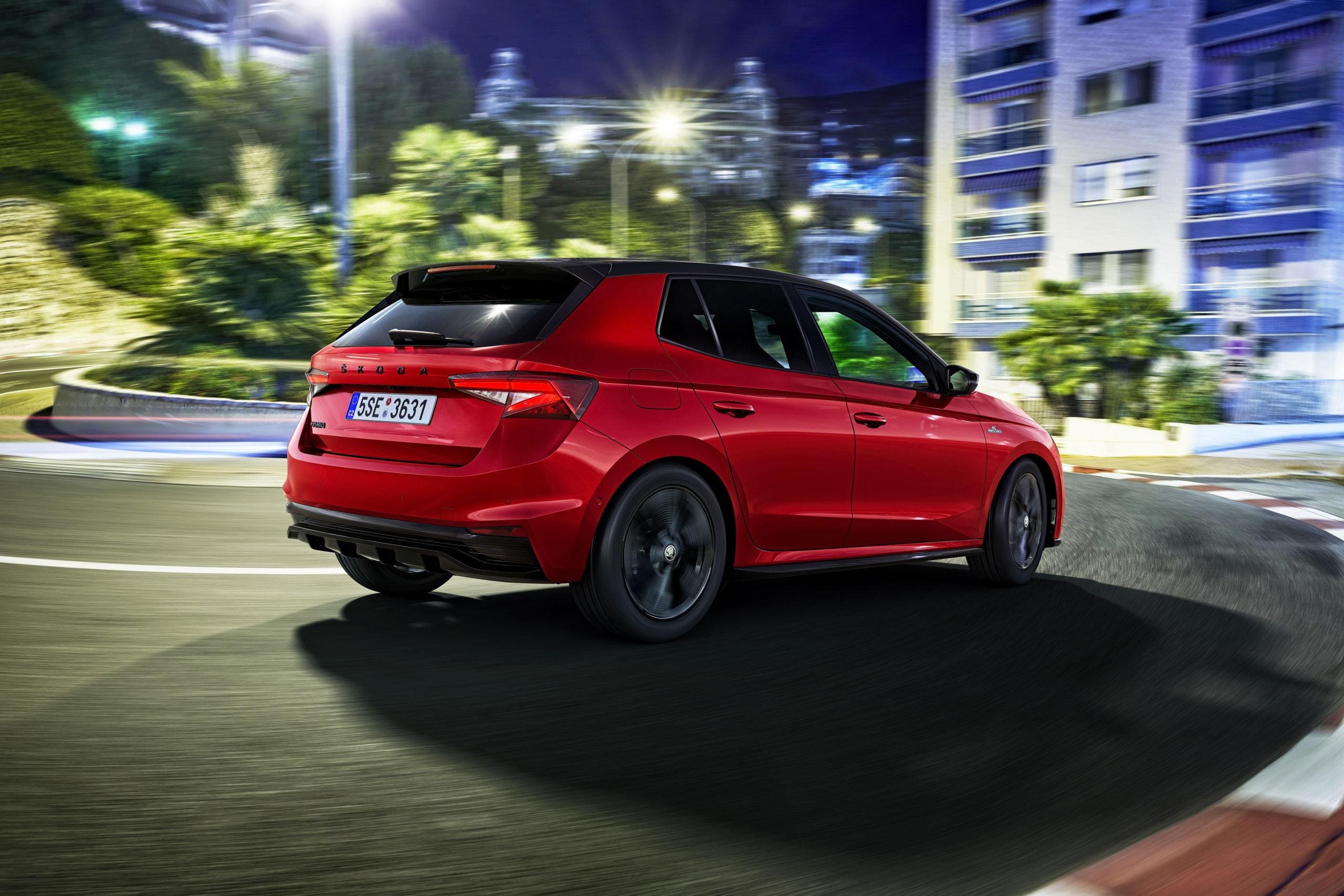 There are two special colours for the Monte Carlo, this is Velvet Red.
