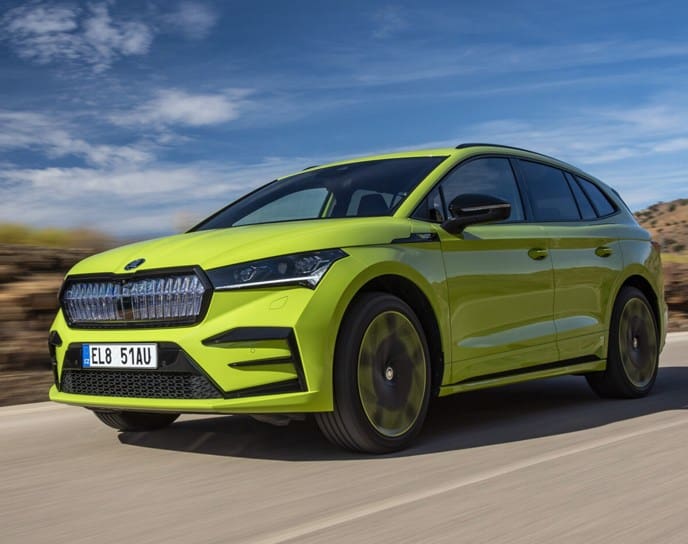 New Škoda Enyaq RS 2024: rapid improvement, for greater