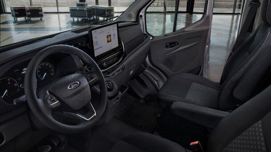 Better Range, Front View for Ford E-Transit Review