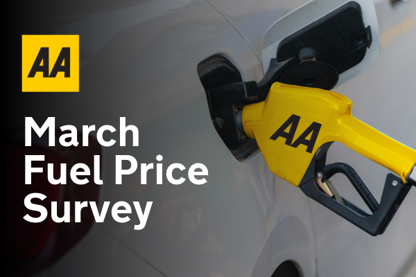 March 2026 fuel price survey: diesel jumps, petrol rises and EV costs hold steady