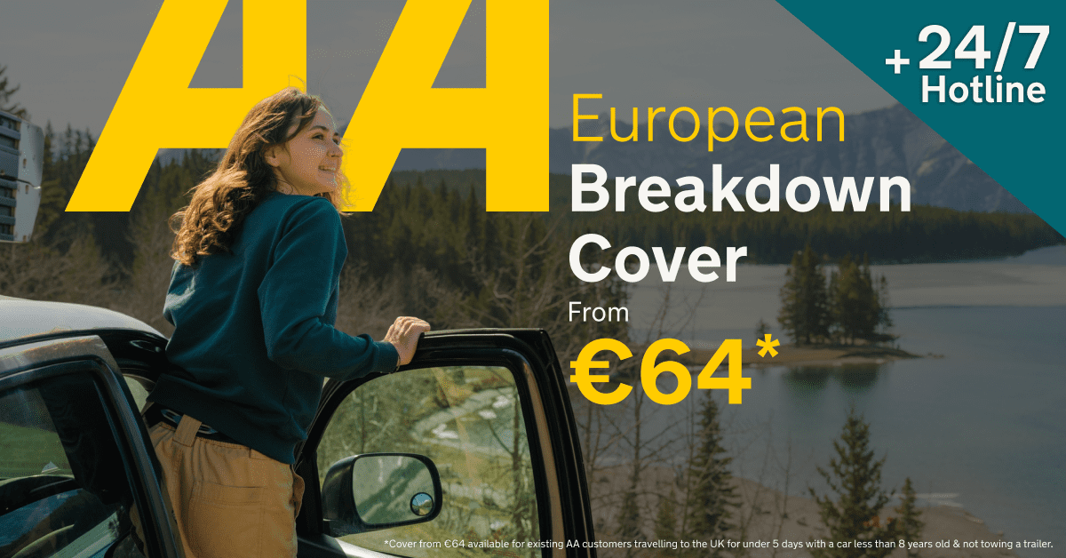 AA European Breakdown Cover for Your Next Adventure